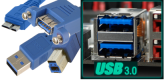 USB 3.0 - fr schnelleren Datentransfer